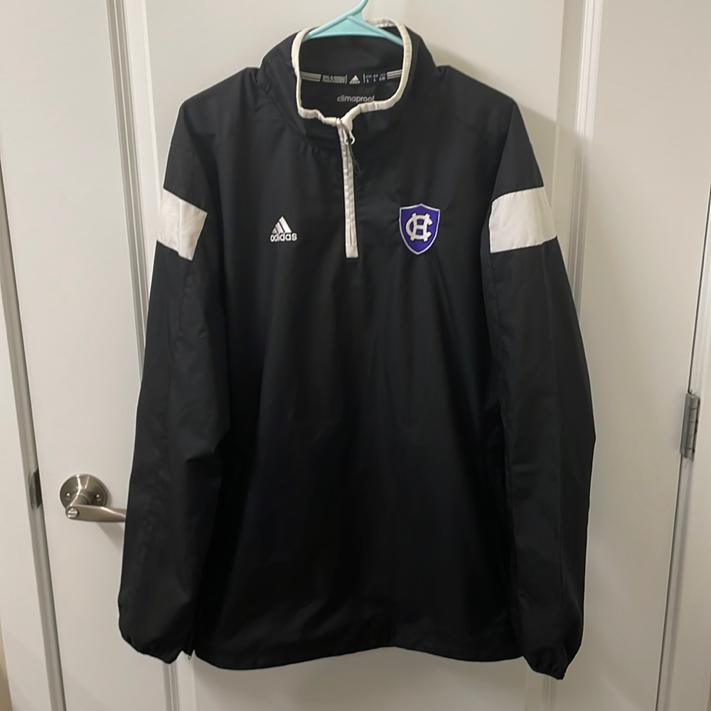 Adidas quarter zip jacket Holy Cross